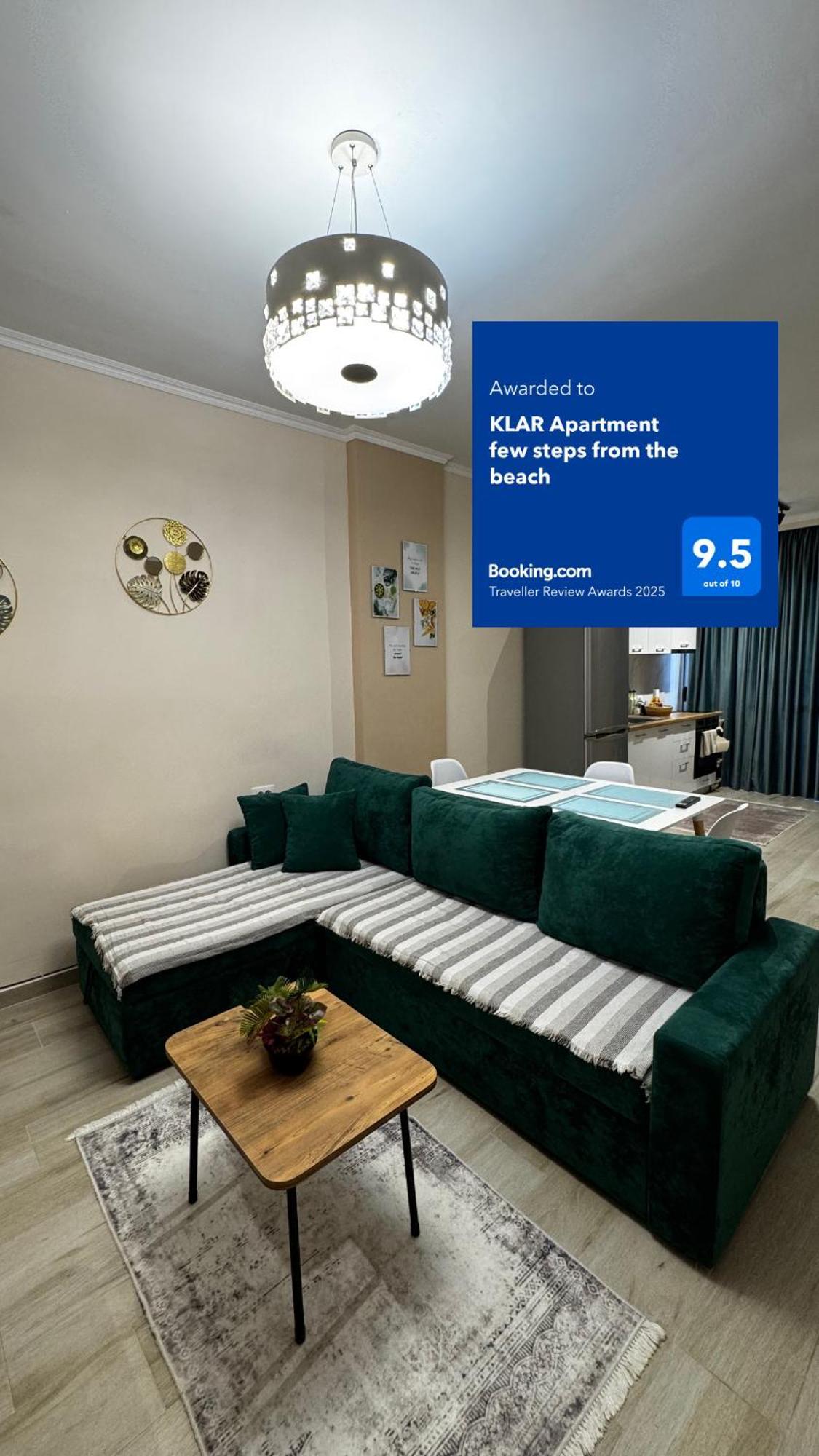 Klar Apartment Few Steps From The Beach ดูร์เรส ภายนอก รูปภาพ